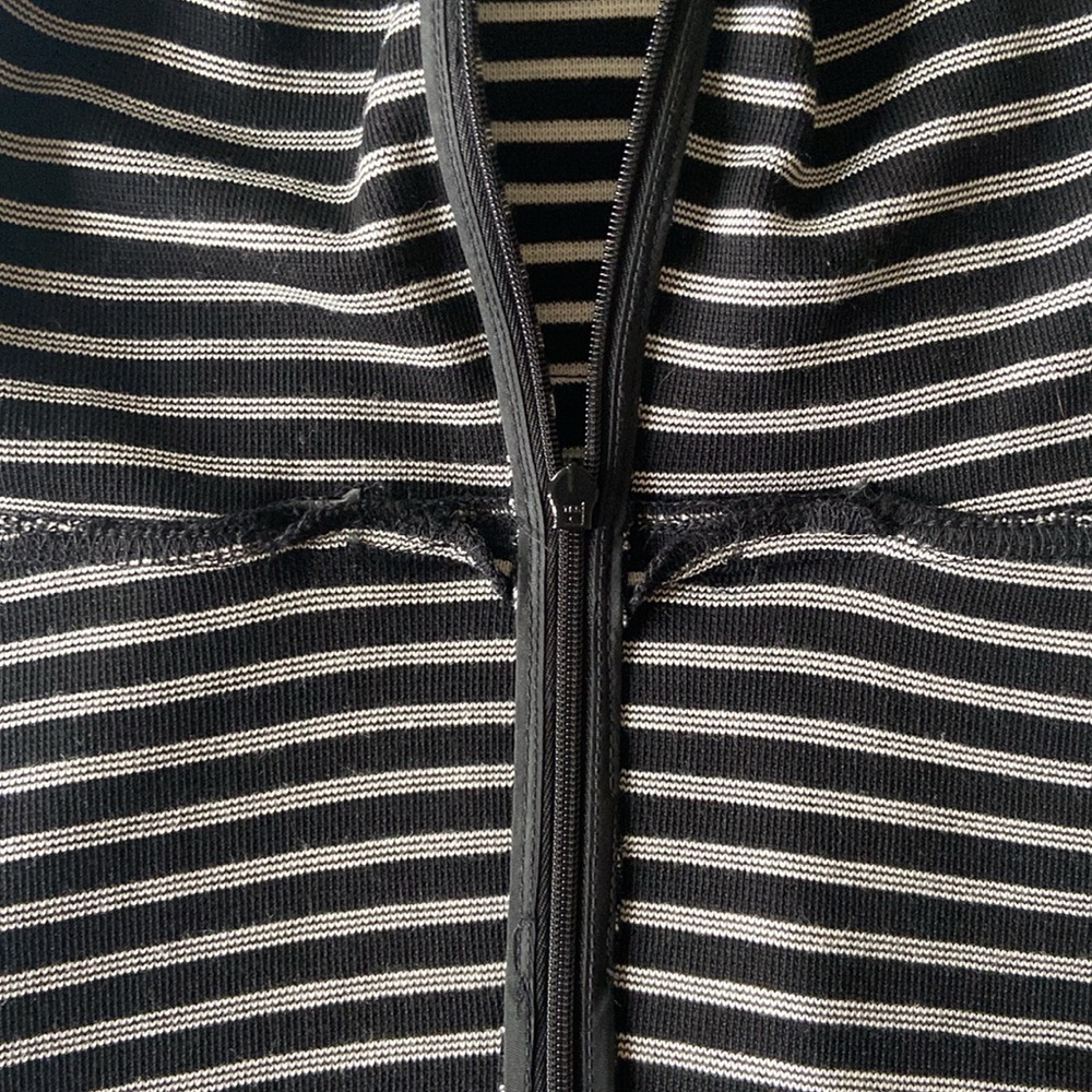EUC Madewell Striped Skater Dress - Picture 8 of 10